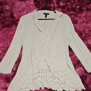 Ralph Lauren Women's Beige Cardigan